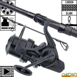 Ensemble Daiwa New Emblem Carp 10' 3.5lbs 35 SCW