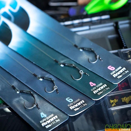 Bas De Ligne Korda Spinner Rig Kurv Boom 7" 3 Bas De Ligne Korda Spinner Rig Kurv Boom 7"