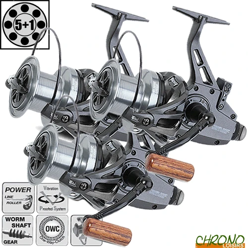 Moulinet Anaconda Débrayable Power Carp BTR 14000 (les 3) 3 Moulinet Anaconda Débrayable Power Carp BTR 14000 (les 3)