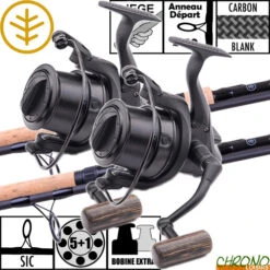 Ensemble Wychwood Riot 12' Full Slim Cork 75S (les 2)