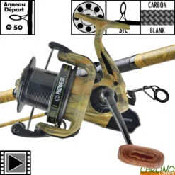 Ensemble Prowess Nightfall Camou 50mm 12' 3.5lbs 7005 FD