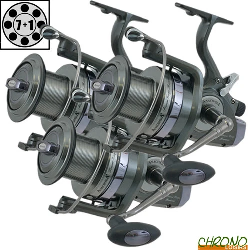 Moulinet Anaconda Débrayable Power Carp Runner 12000 (les 3) 3 Moulinet Anaconda Débrayable Power Carp Runner 12000 (les 3)