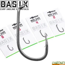 Hameçon Korda Basix Wide Gape (par 10)