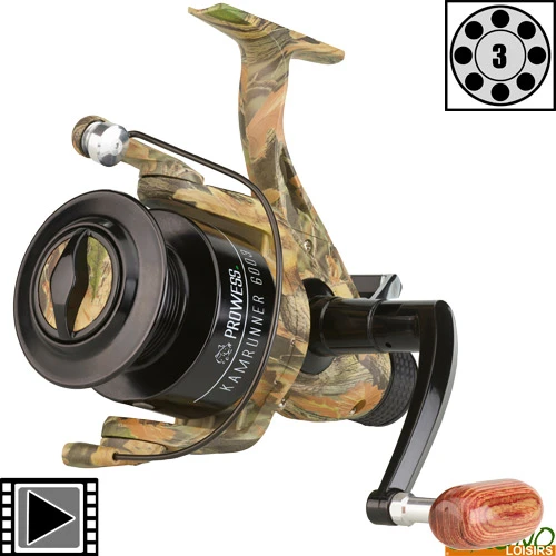 Moulinet Prowess Débrayable Kamrunner 6003 3 Moulinet Prowess Débrayable Kamrunner 6003