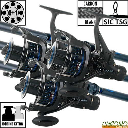 Ensemble Carp Design Start Fighter 12' 3lbs DA60 (les 3) 3 Ensemble Carp Design Start Fighter 12' 3lbs DA60 (les 3)