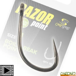 Hameçon Carp Spirit Razor Continental Xtra Strong (par 10)
