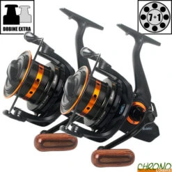 Moulinet Carp Design GK9000 Black & Orange (les 2)