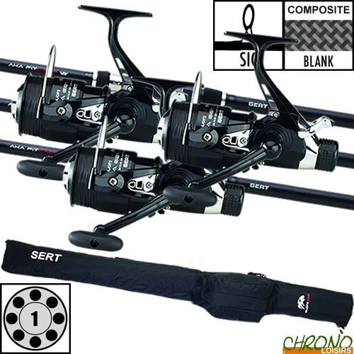 Ensemble Sert Aka Setcarp 12' (les 3) + Fourreau 3 Ensemble Sert Aka Setcarp 12' (les 3) + Fourreau