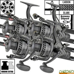 Ensemble Carp Zoom Mesh Pro 12' 3.5lbs Ghost 6000 BBC (les 4)