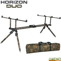 Rod Pod Fox Horizon Duo Camou 4 Cannes + Pieds Longs