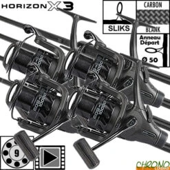 Ensemble Fox Horizon X3 12' 3.5lbs EOS Pro 10000 (les 4)