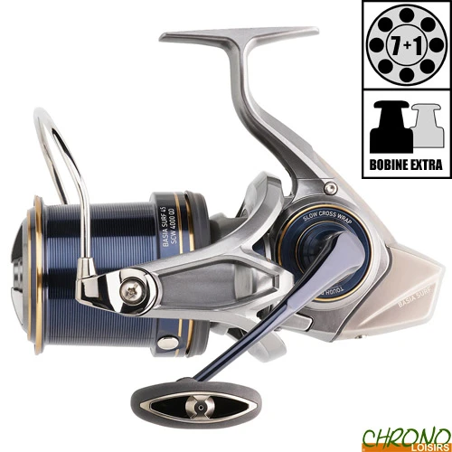 Moulinet Daiwa Basia Surf 45 SCW Type-P 3 Moulinet Daiwa Basia Surf 45 SCW Type-P